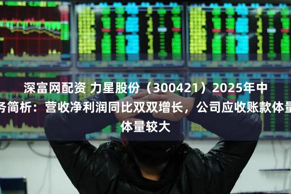 深富网配资 力星股份（300421）2025年中报财务简析：营收净利润同比双双增长，公司应收账款体量较大