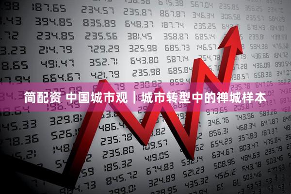 简配资 中国城市观｜城市转型中的禅城样本