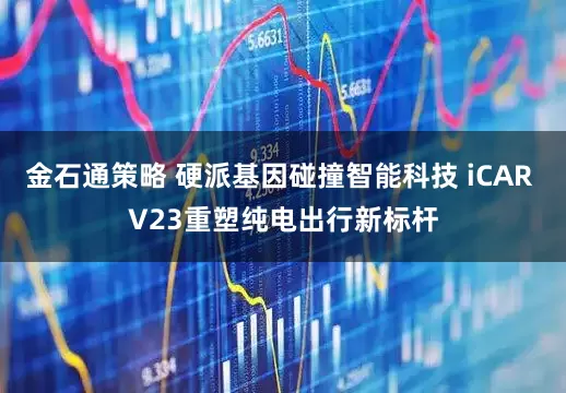 金石通策略 硬派基因碰撞智能科技 iCAR V23重塑纯电出行新标杆
